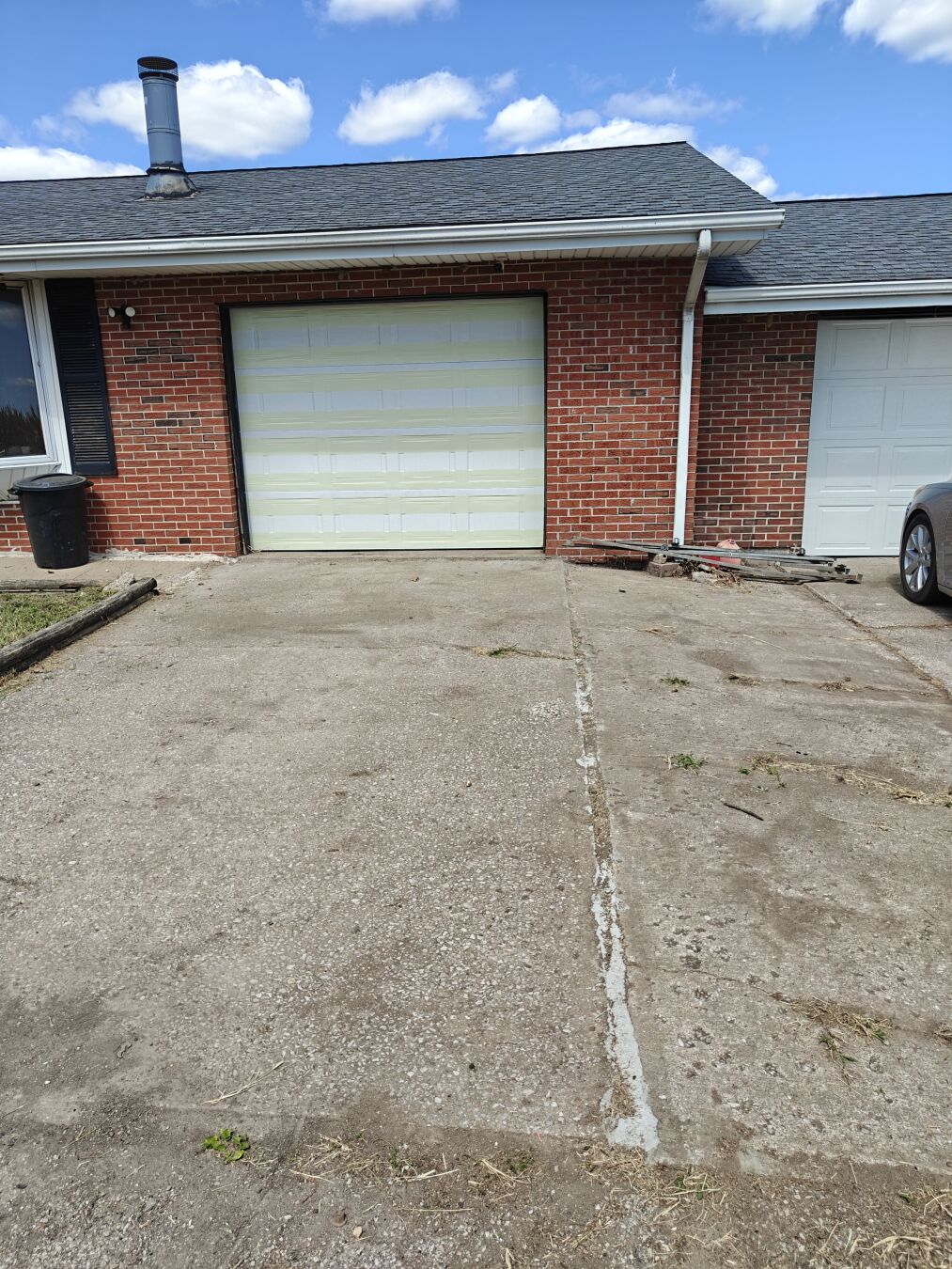 New garage door